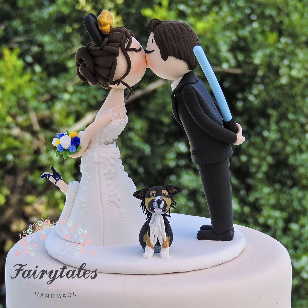 Mercury mixer analyse Wedding Cake Topper Figurines | Fairytales Handmade